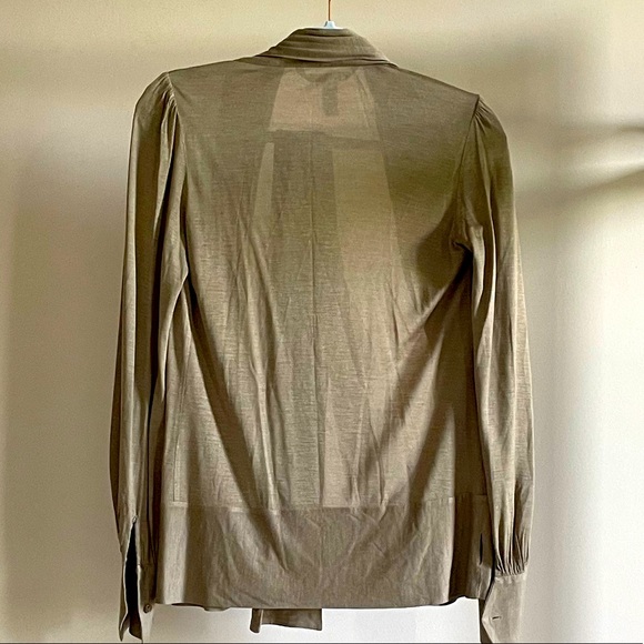 Diane von Furstenburg Olga Wrap Blouse Size S - Picture 3 of 8